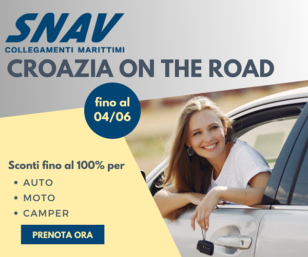 snav traghetti croazia auto gratis fino al 04.06 anteprima news